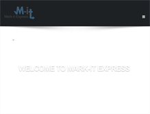 Tablet Screenshot of mark-itexpress.com